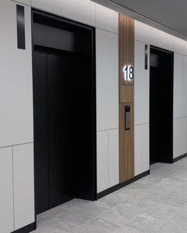 Special-T Operations Lift/Elevator Refurbishment - Lift Landing Doors