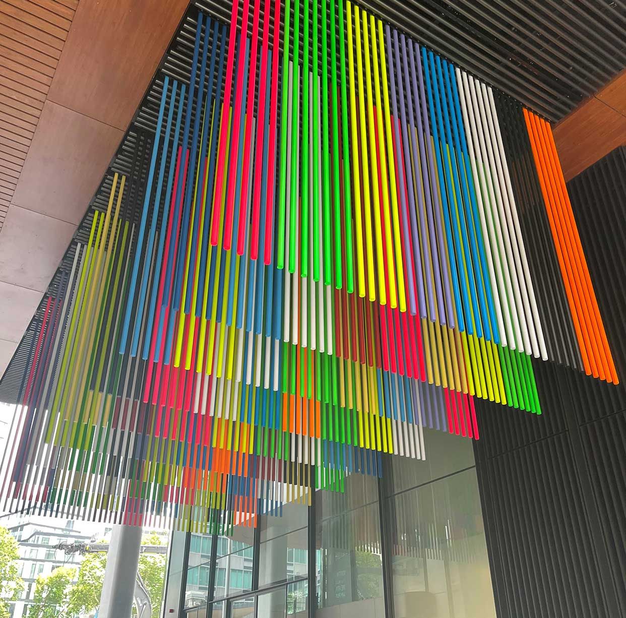 Special-T Operations Electrostatic Spray Painting - Public Art Work - Specialist Metal Finishes